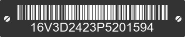 2023 BIG TEX Big Tex 16V3D2423P5201594 VIN decoded