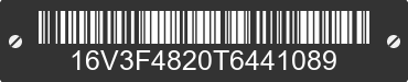 2026 BIG TEX Big Tex 16V3F4820T6441089 VIN decoded