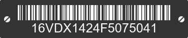 2015 BIG TEX Big Tex 16VDX1424F5075041 VIN decoded