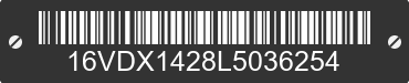 2020 BIG TEX Big Tex 16VDX1428L5036254 VIN decoded