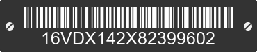 2008 BIG TEX Big Tex 16VDX142X82399602 VIN decoded