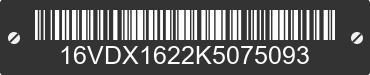 2019 BIG TEX Big Tex 16VDX1622K5075093 VIN decoded
