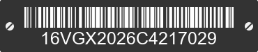 2012 BIG TEX Big Tex 16VGX2026C4217029 VIN decoded
