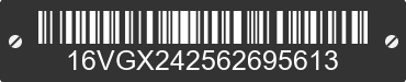 2006 BIG TEX Big Tex 16VGX242562695613 VIN decoded