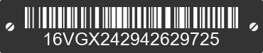 2004 BIG TEX Big Tex 16VGX242942629725 VIN decoded