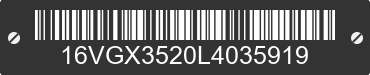 2020 BIG TEX Big Tex 16VGX3520L4035919 VIN decoded