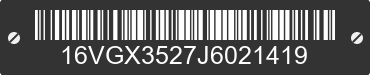 2018 BIG TEX Big Tex 16VGX3527J6021419 VIN decoded