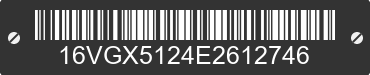 2014 BIG TEX Big Tex 16VGX5124E2612746 VIN decoded