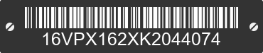 2019 BIG TEX Big Tex 16VPX162XK2044074 VIN decoded