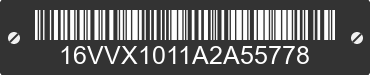 2010 BIG TEX Big Tex 16VVX1011A2A55778 VIN decoded