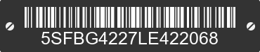 2020 BIGHORN, BIGHORN TRAVELER, BIG COUNTRY, & LANDMARK Bighorn, Bighorn Traveler, Big Country, & Landmark 5SFBG4227LE422068 VIN decoded