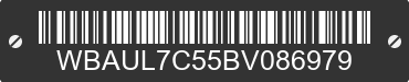 2011 BMW 128i WBAUL7C55BV086979 VIN decoded