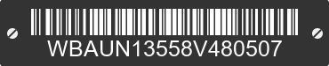 2008 BMW 128i WBAUN13558V480507 VIN decoded