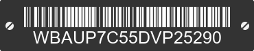 2013 BMW 128i WBAUP7C55DVP25290 VIN decoded