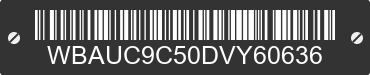 2013 BMW 135i WBAUC9C50DVY60636 VIN decoded