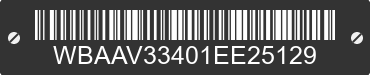 2001 BMW 325i WBAAV33401EE25129 VIN decoded