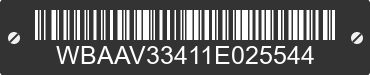2001 BMW 325i WBAAV33411E025544 VIN decoded