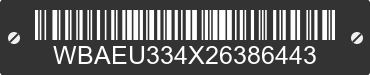 2002 BMW 325xi WBAEU334X26386443 VIN decoded