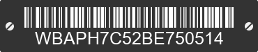 2011 BMW 328i WBAPH7C52BE750514 VIN decoded