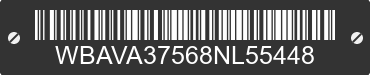 2008 BMW 328i WBAVA37568NL55448 VIN decoded