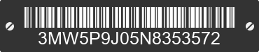 2022 BMW 330e 3MW5P9J05N8353572 VIN decoded