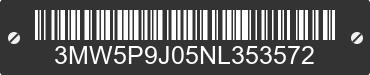 2022 BMW 330e 3MW5P9J05NL353572 VIN decoded