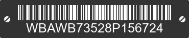2008 BMW 335i WBAWB73528P156724 VIN decoded
