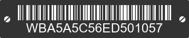 2014 BMW 528i WBA5A5C56ED501057 VIN decoded