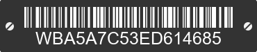 2014 BMW 528i WBA5A7C53ED614685 VIN decoded