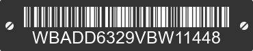 1997 BMW 528i WBADD6329VBW11448 VIN decoded
