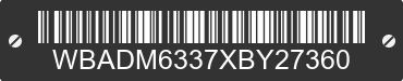 1999 BMW 528i WBADM6337XBY27360 VIN decoded