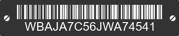 2018 BMW 530i WBAJA7C56JWA74541 VIN decoded