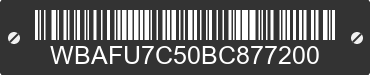 2011 BMW 535i WBAFU7C50BC877200 VIN decoded