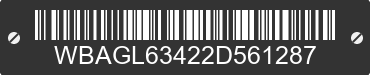 2002 BMW 745i WBAGL63422D561287 VIN decoded