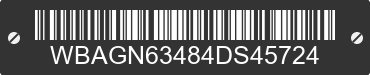 2004 BMW 745Li WBAGN63484DS45724 VIN decoded