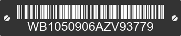 2010 BMW K 1300 S WB1050906AZV93779 VIN decoded