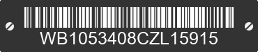 2012 BMW S 1000 RR WB1053408CZL15915 VIN decoded