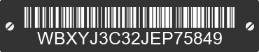 2018 BMW X2 WBXYJ3C32JEP75849 VIN decoded