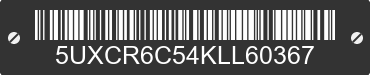 2019 BMW X5 5UXCR6C54KLL60367 VIN decoded