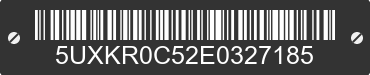 2014 BMW X5 5UXKR0C52E0327185 VIN decoded