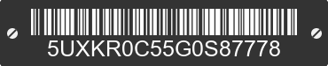 2016 BMW X5 5UXKR0C55G0S87778 VIN decoded