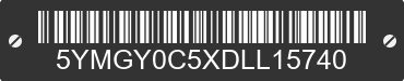 2013 BMW X5 5YMGY0C5XDLL15740 VIN decoded