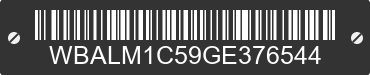 2016 BMW Z4 WBALM1C59GE376544 VIN decoded