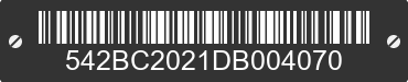 2013 BRAVO TRAILERS Bravo Trailers 542BC2021DB004070 VIN decoded