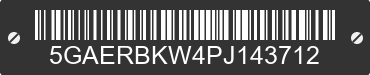 2023 BUICK Enclave 5GAERBKW4PJ143712 VIN decoded