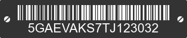 2026 BUICK Enclave 5GAEVAKS7TJ123032 VIN decoded