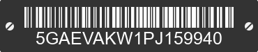 2023 BUICK Enclave 5GAEVAKW1PJ159940 VIN decoded