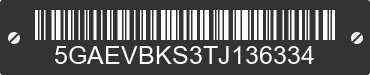 2026 BUICK Enclave 5GAEVBKS3TJ136334 VIN decoded