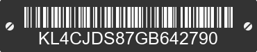 2016 BUICK Encore KL4CJDS87GB642790 VIN decoded