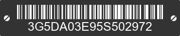 2005 BUICK Rendezvous 3G5DA03E95S502972 VIN decoded